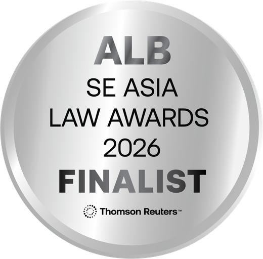 ALB SE Asia Law Awards 2026 Finalist badge